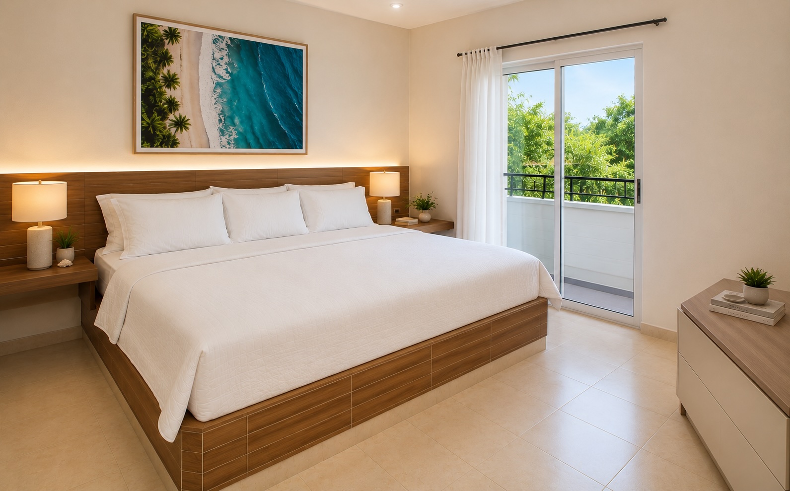 Habitación King con Balcón